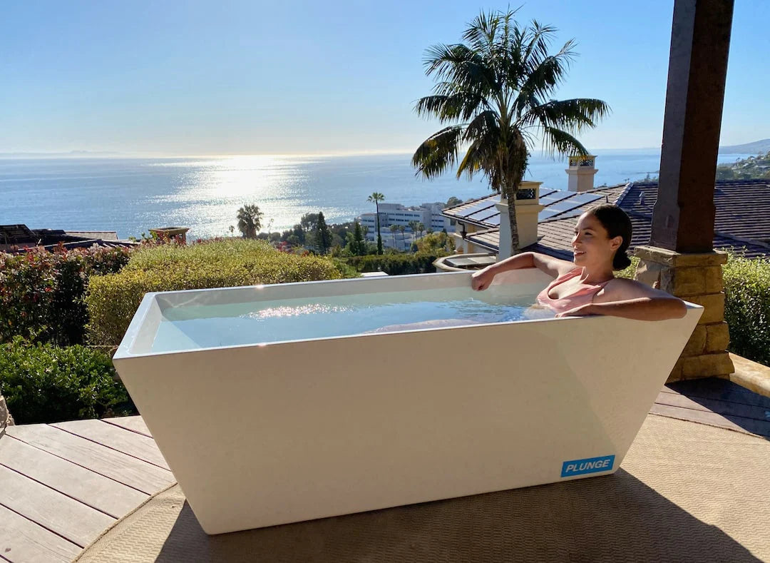 Cold Therapy with ocean view